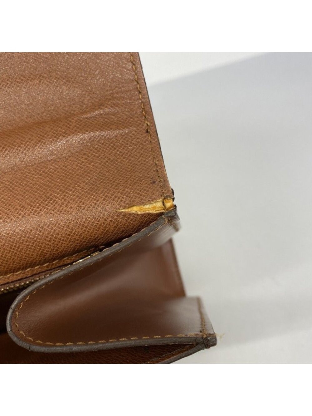 Louis Vuitton Handbag Monogram Monceau 28 Brown 2-Way Bag - Picture 6 of 10